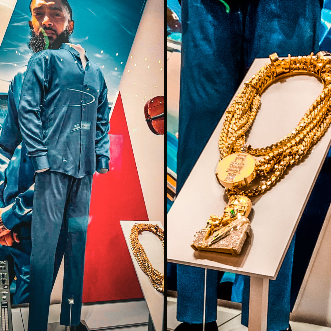 The Museum of American History Displays Nipsey Hussle Malcolm X Chain