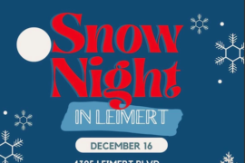 Councilwoman Heather Hutt Hosts ‘Snow Night in Leimert’ for Families in South L.A