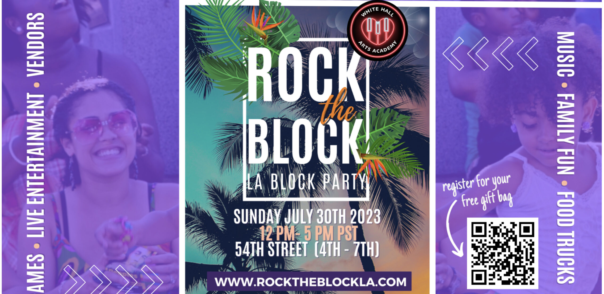 White Hall Arts Academy Set To Host Annual Rock The Block Party July 2023