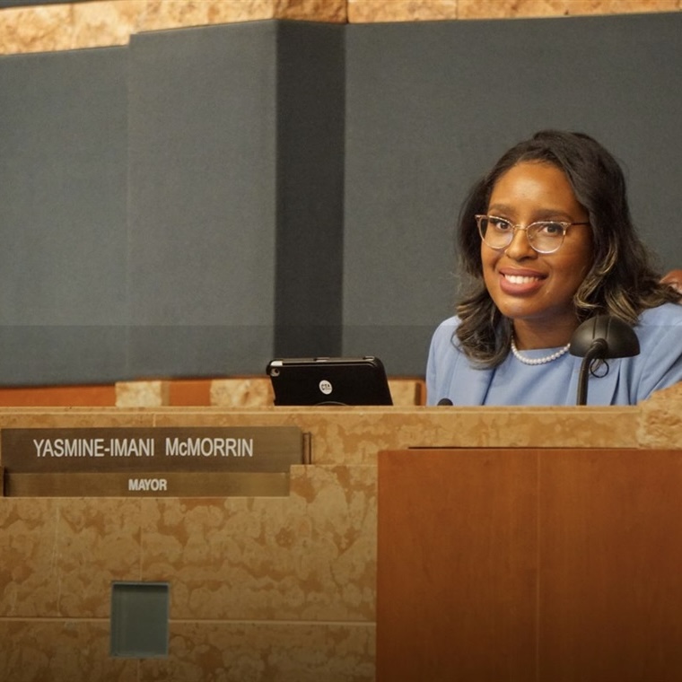 Culver City Elects Yasmine-Imani McMorrin as First Black Woman Mayor