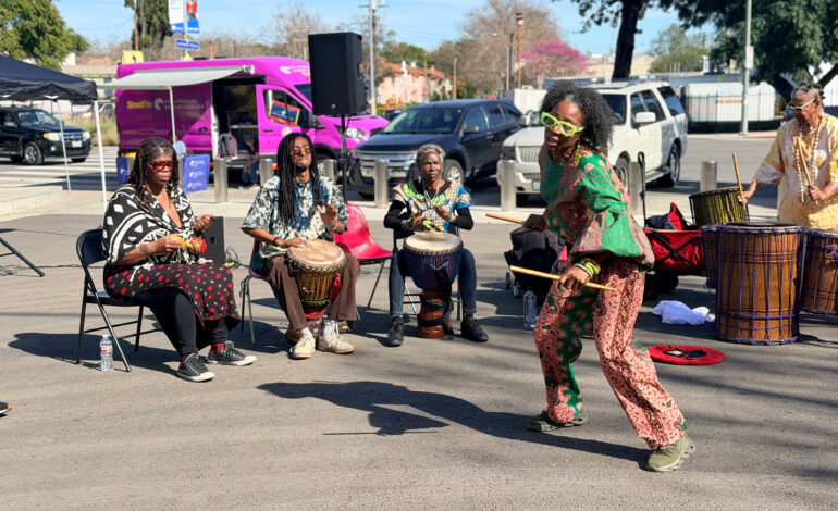 Community Workshop Uses Art and Nature to Remember  South LA Victims of Serial Murders