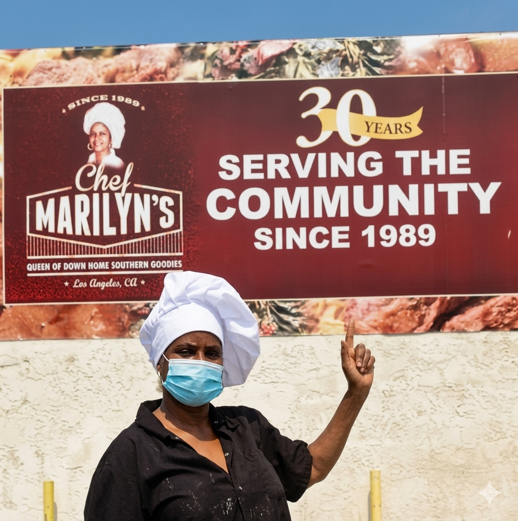 Dispute Emerges Over Future of Beloved South LA Soul Food Restaurant Chef Marilyn’s